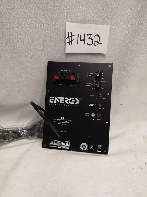 Energy Speaker System ESW C8 Subwoofer Power Amplifier Module Part Number  1009434 #1432 NEW Cond