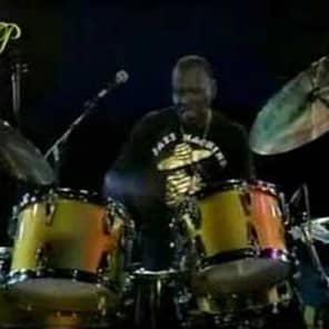 Elvin Jones’ 1987 TAMA Crestar Drum Set. Authenticated image 6
