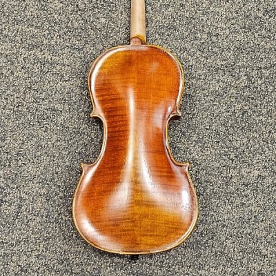 D Z Strad Violin Model 500 Light Antique Finish With Dominant Strings Case Bow And Rosin Full Size 4 4