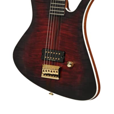 Electric MGH GUITARS Blizzard Beast Premium Deluxe - black cherry burst  - made in Germany image 1