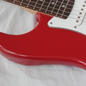 Crate Electra Electric Guitar Double Cut HSS Stratocaster Fat Strat Style - Red Finish image 6