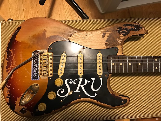 Extremely Accurate SRV #1 Tribute Strat Replica Stratocaster Number One Wife image 1