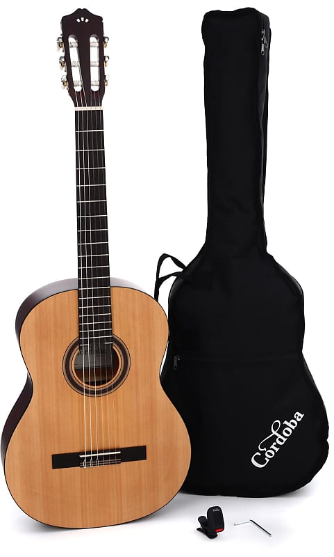 Cordoba CP100 Nylon String Guitar Pack - Spruce Top image 1