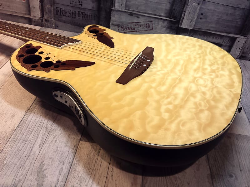 Ovation CP247 Quilted Maple w/Original Hard Shell Case - Acoustic/Electric