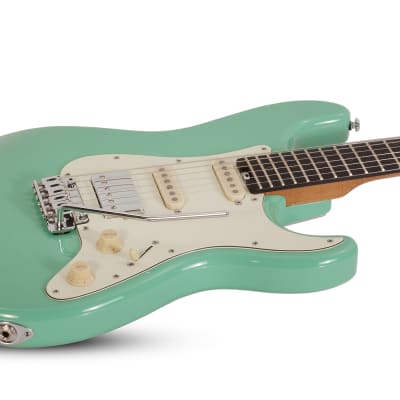 Schecter Nick Johnston Traditional H/S/S Atomic Green image 3