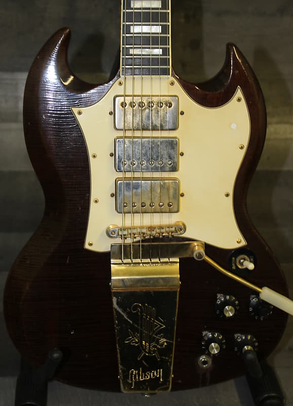 Gibson SG Custom Triple pickups 1969 SG Custom