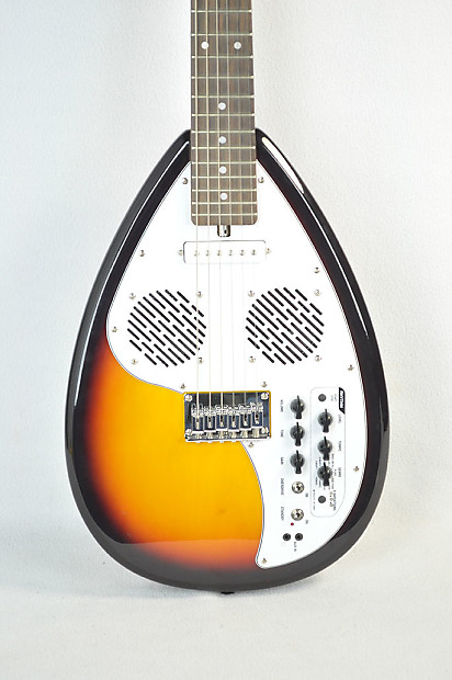 VOX APACHE-1 Teardrop Type Electric Travel Guitar 3-Tone
