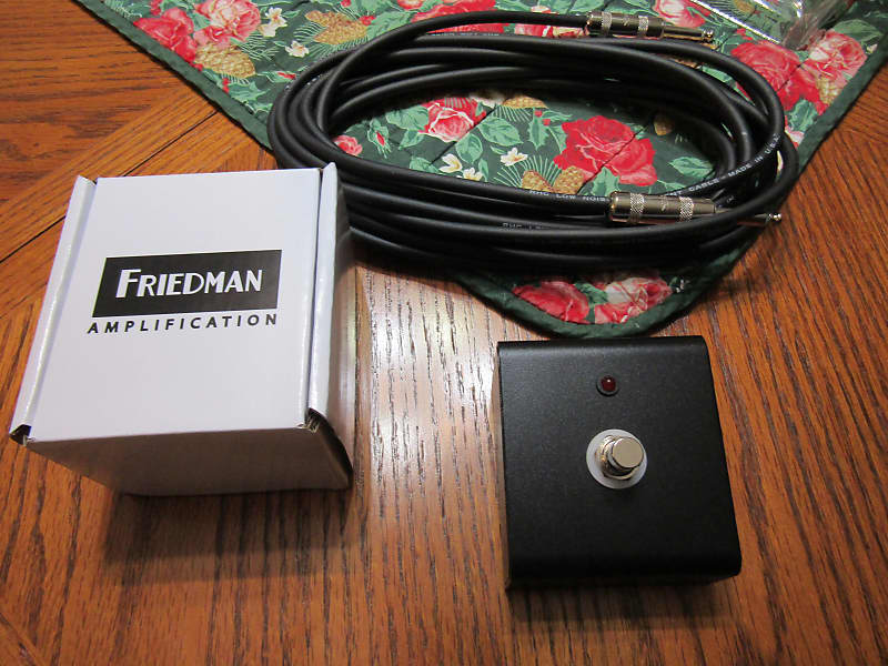 Friedman Small Box single footswitch with LED/Cable included Reverb