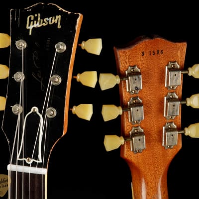 Gibson Custom Shop Made 2 Measure Murphy Lab '59 Les Paul Standard Murphy Painted Ultra Heavy Aged Orange Lemon Fade/NOS image 7