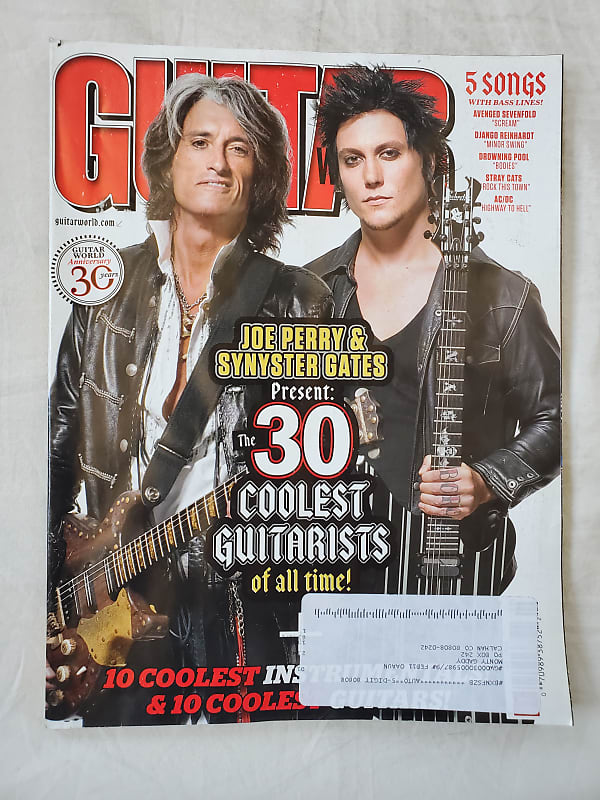 Guitar World Magazine Back Issue September 2010 Reverb