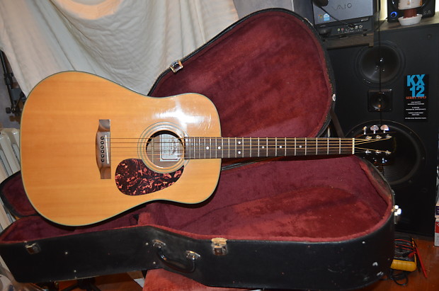 Sigma dm2 acoustic guitar 80 s natural