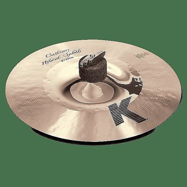Zildjian K1209 9" K Custom Hybrid Splash Cymbal w/ Video Link image 1