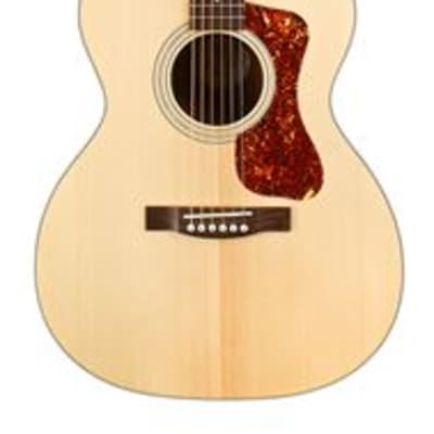 Guild OM240E Acoustic Electric Guitar Natural image 1