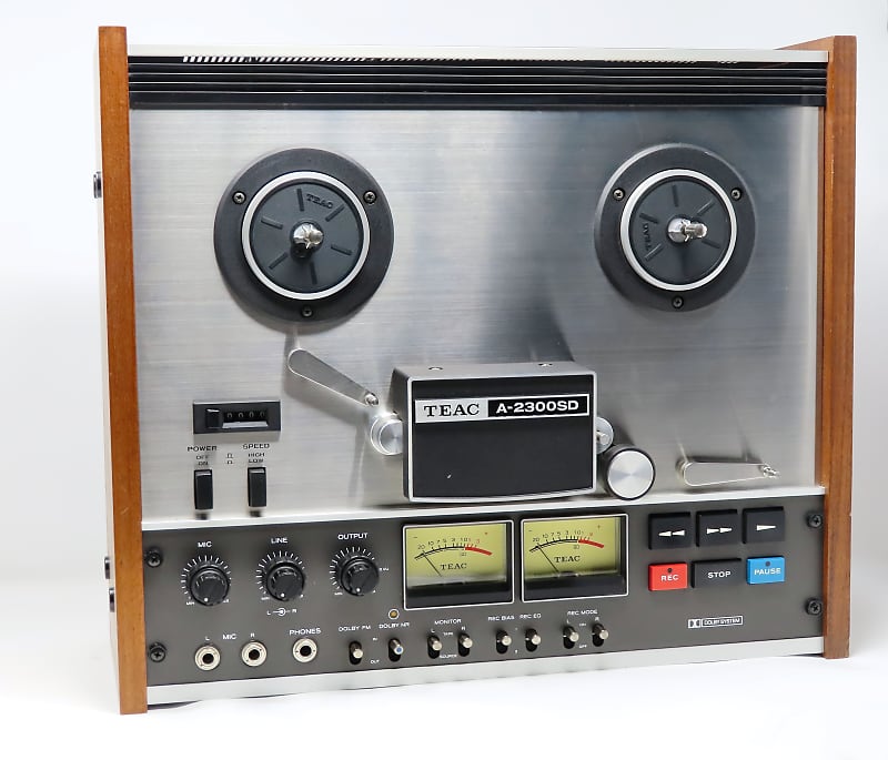 TEAC A-2300SD Reel to Reel Tape Recorder - Restored - Sounds Beautiful!