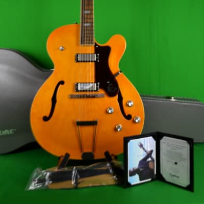 Epiphone John Lee Hooker 100th Anniversary Zephyr Outfit with Case, Strap and COA image 2
