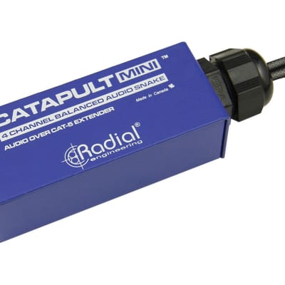 Radial Engineering Catapult Mini TX | 4-Channel Cat 5 Audio Snake image 1