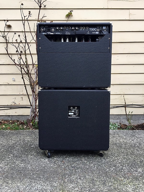 Sunn T50C Combo and Extension Cab Model T Fender 1990's | Reverb