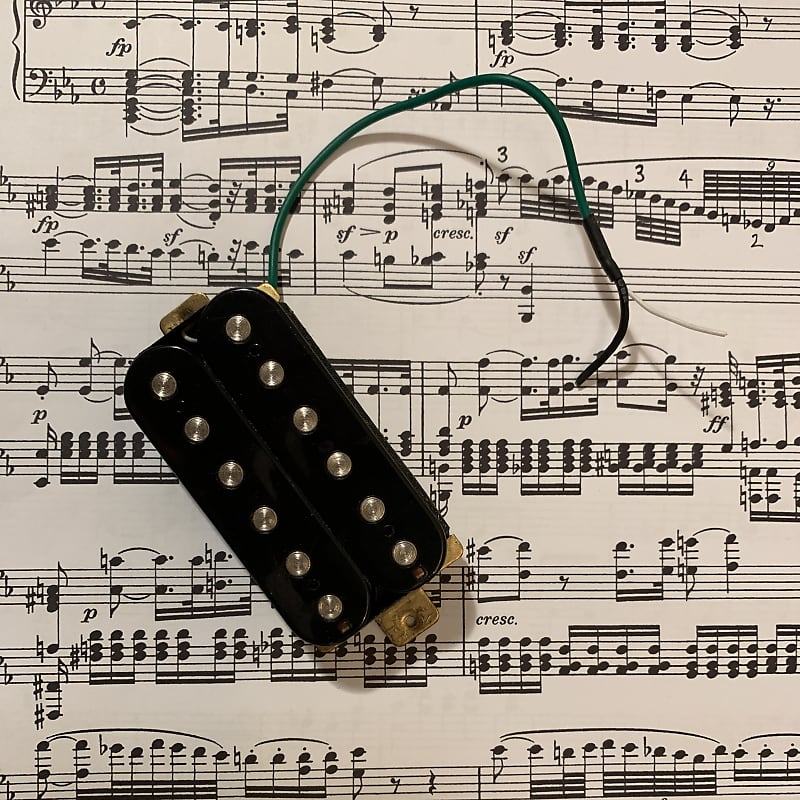 Fender Squier bridge humbucker 2015 approx Black Reverb