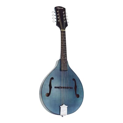 Ozark Mandolin A Model F Hole Transparent Blue for sale