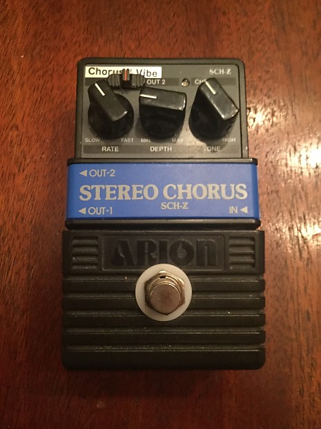 ギター ARION STEREO CHORUS SCH-Z E.W.S mod The E.W.S. Arion SCH-Z Chorus/Vibe Mod, The Ultimate Chorus