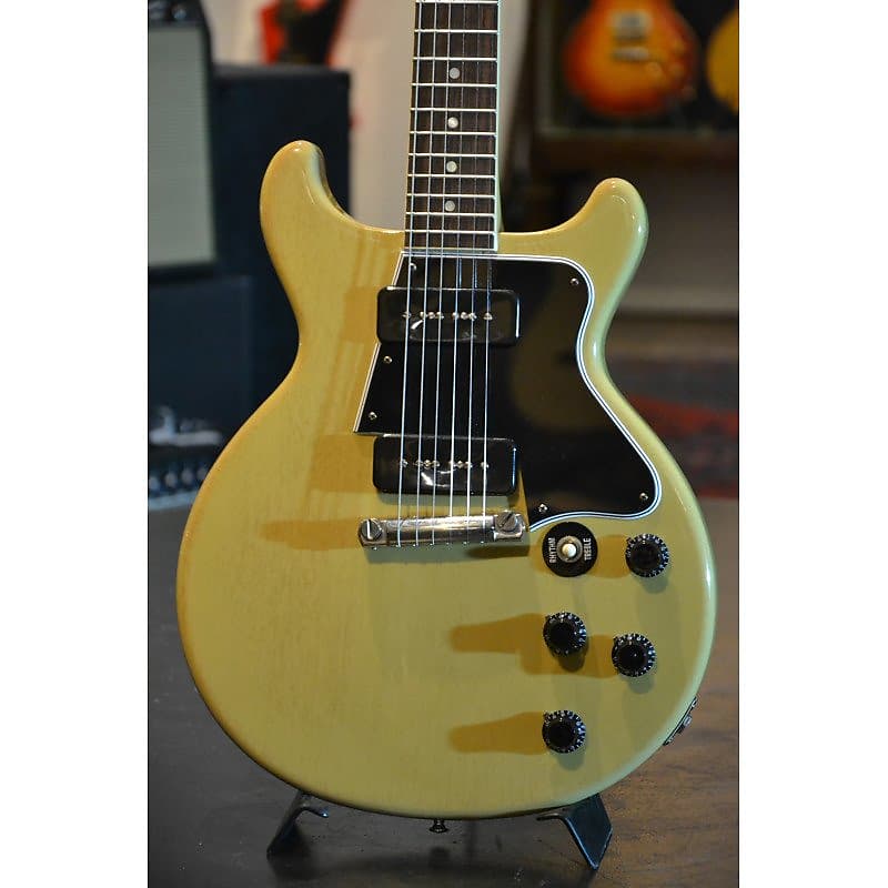 2022 Gibson Custom Shop 1960 Les Paul Special Doublecut Reissue DC TV Yellow image 1