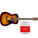 Fender CC-60S Concert Acoustic Guitar, 3-Color Sunburst w/ 12-Month Fender Play