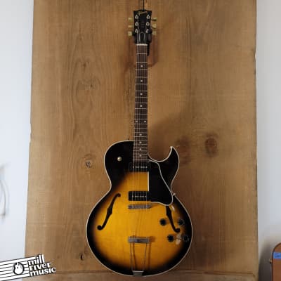 Gibson ES-135 Semi-Hollowbody Sunburst 1996 w/ OHSC Used image 2