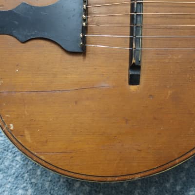 Antique 1930s Lakeside Lyon & Healy Chicago NYC Luthier Era Parlor Guitar Exquisite Woods Beautiful Restoration Candidate Playable Project image 4