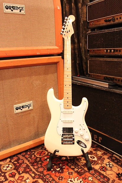 Vintage 1984 Fender Squier Japan Stratocaster Guitar w/ USA
