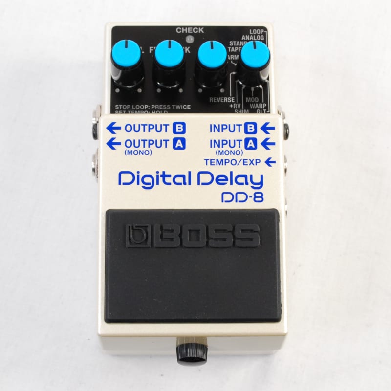 Boss DD-8 DIGITAL DELAY 2022 - Silver | Reverb