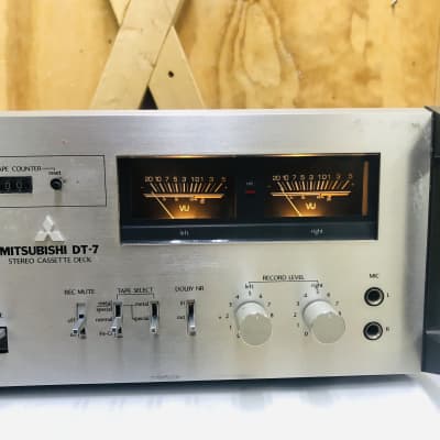 Mitsubishi DT-7 Stereo Cassette Deck w/Dolby NR - Tested & Working - A Rare Find image 4