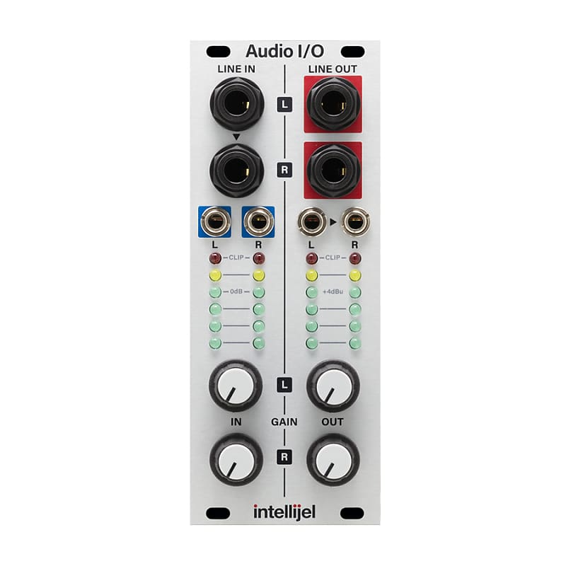 Intellijel Audio I/O (2023 edition) - Silver | Reverb