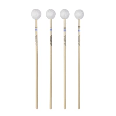 Kolberg R713 marimba mallets Jasmin Solo 4 blue, set of 4 rattan image 2
