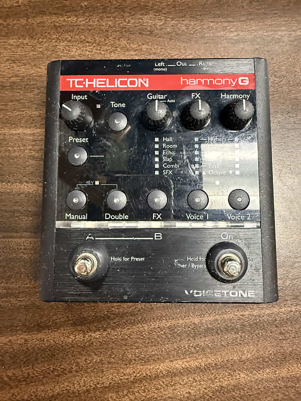 TC Helicon VoiceTone Harmony-G | Reverb