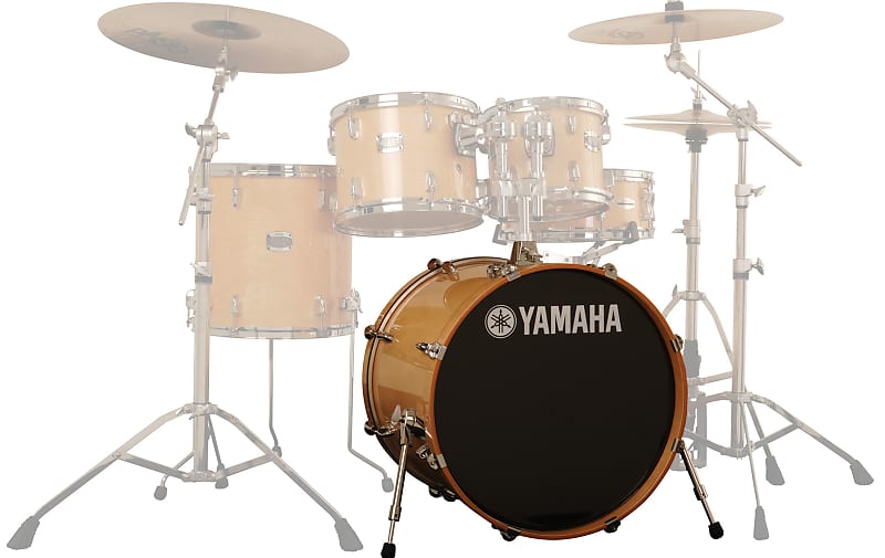 Yamaha Stage Custom Birch Bass Drum 18 x 15 in. Natural Wood 