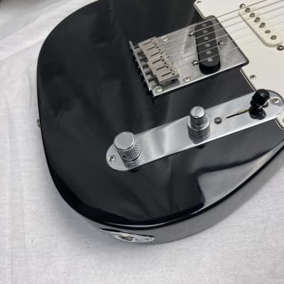Fender American Standard Telecaster Guitar with Piezo 1999 - Black / Maple neck image 6