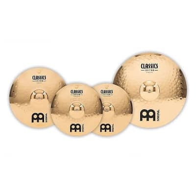 Meinl Classics Custom Brilliant CC14162 14", 16" 20"  Standard Cymbals Set  (w/ Video Demo) image 2