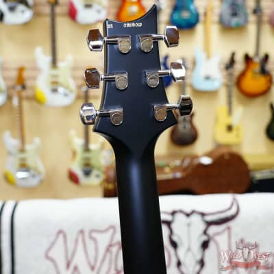 Paul Reed Smith PRS Wild West Guitars Special Run CE 24 Painted Black Neck 57/08 Pickups Orange 7.55 LBS image 8