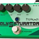 Pigtronix PolySaturator Multi-stage Distortion with 3-Band Active EQ Guitar Pedal