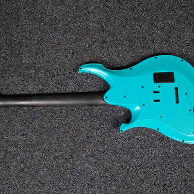 KOLOSS GT-6H Aluminum body headless Carbon fiber neck electric guitar Blue image 9