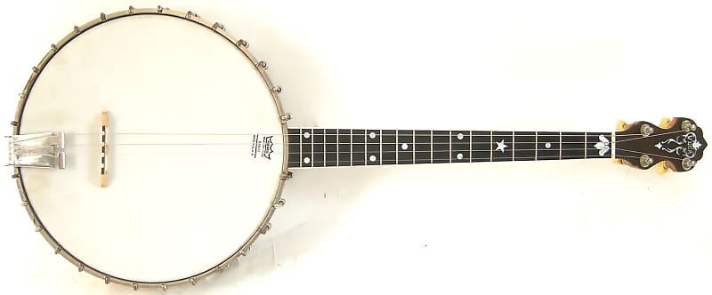 1925 Vega Tu-Ba-Phone Style M 4-String Tenor Banjo with Original Case image 1