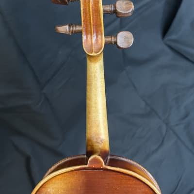 Vintage 1967 E R Pfretzschner Antonius Stradivarius 22" 3/4 Violin Mittenwald OBB image 8