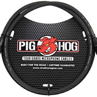 Pig Hog PHM3 High Performance 8mm XLR Microphone Cable, 3 Feet image 1