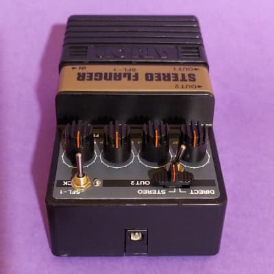 Arion SFL-1 Stereo Flanger w/Chorus & Fast Rate mods. Made