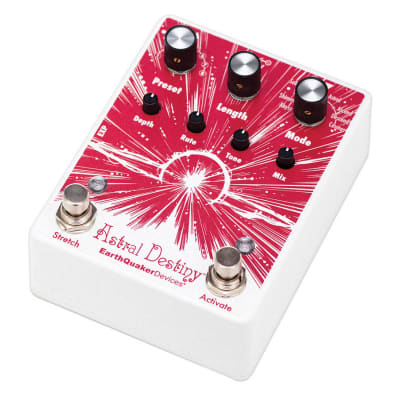 EarthQuaker Devices  Astral Destiny 2021 White/Red image 2