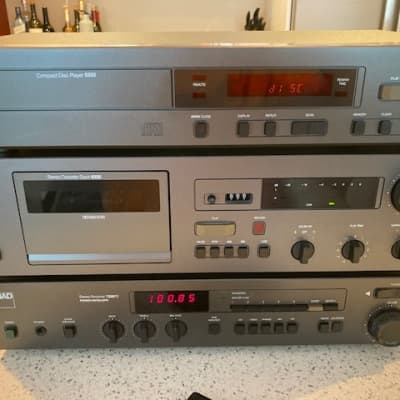 NAD Receiver, CD Player, Cassette Player Mid-80's - Dark Grey image 13