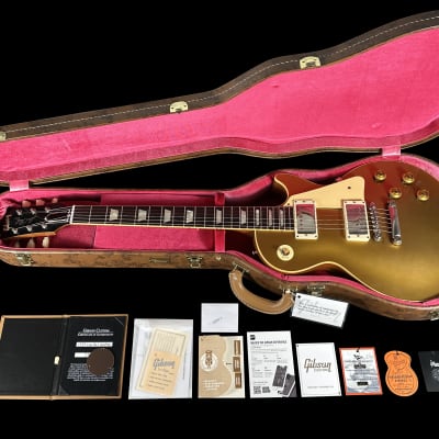 2023 Gibson Les Paul 1957 Custom Shop '57 Historic Reissue VOS ~ Goldtop image 12