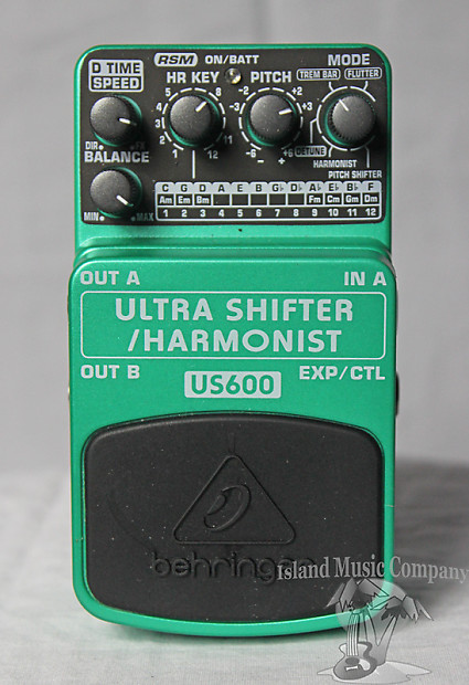 Behringer US600 Ultra Shifter/Harmonist Guitar Effects Pedal | Reverb