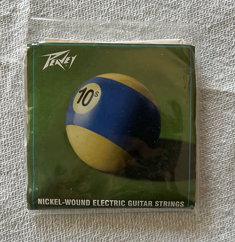 Peavey 10S Pool Ball Nickel Wound 10-46W Electric Guitar Strings - 10 Packs image 1