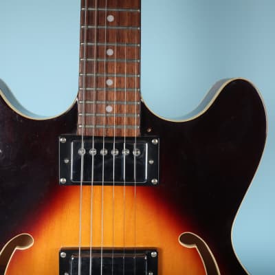 Johnson JS 500 (SN) Electric Semi Hollowbody F Holes Guitar image 5